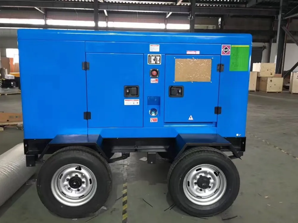 Water Cooled Portable 30 Kw Silent Electric Start Diesel Generator Set Buy Generator 30kw