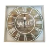 High Quality Handmade Process Wooden Add Rope Wall clock