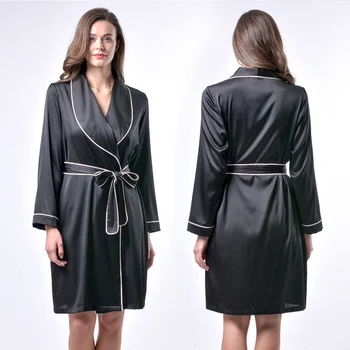 long silk robes cheap