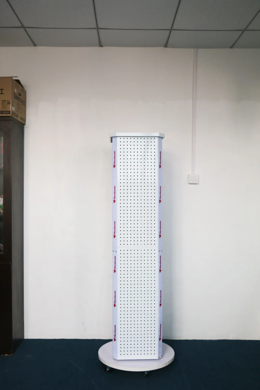 Floor Standing Rotating Pegboard Display Stand Buy Rotating Pegboard