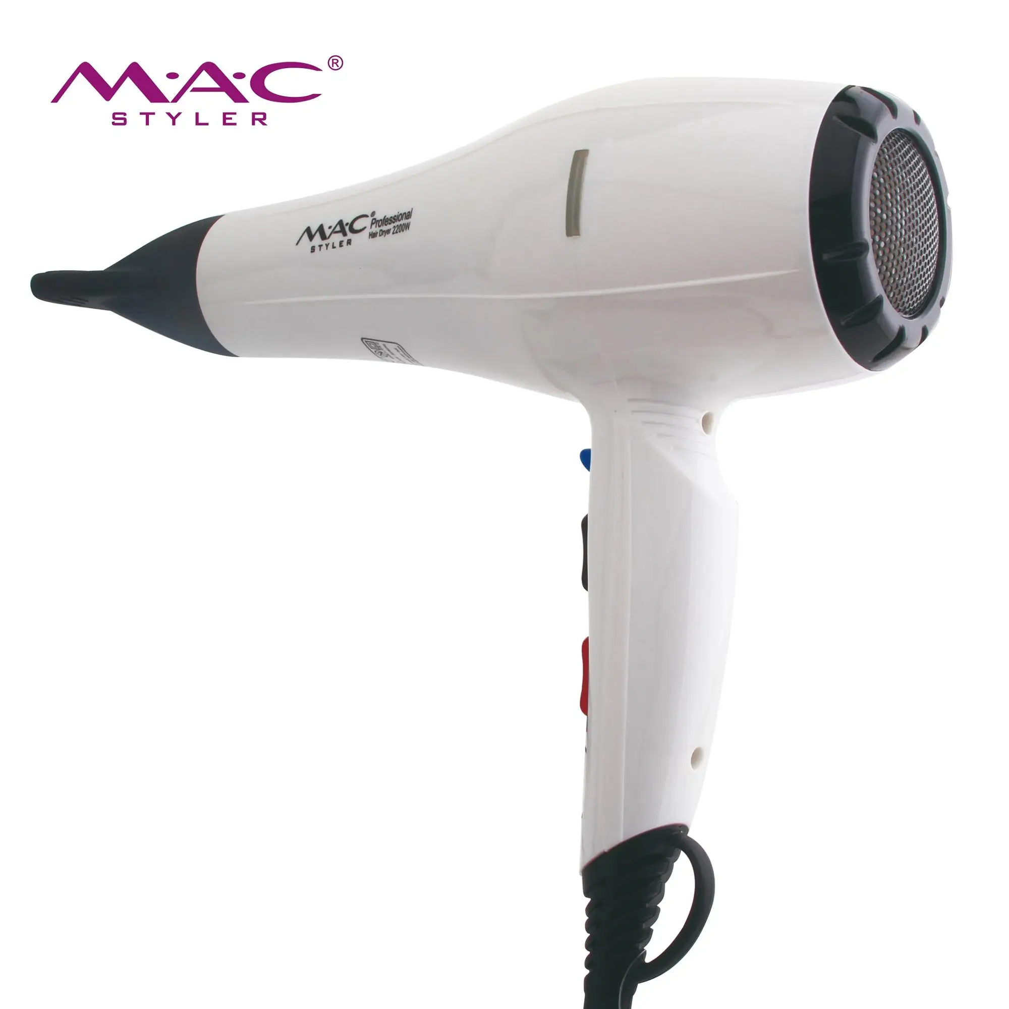 Beautiful White Hair Dryer Specially Designed For Drying Hair