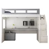 New Bunk Catelogue Sleeping Bedrooms Furniture Set Working Desk Wooden Children Bunking Beds
