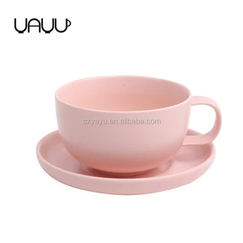 Oversized Personalized Logo Service New Bone China Jumbo Tea Cup Logo Service New Bone China Jumbo