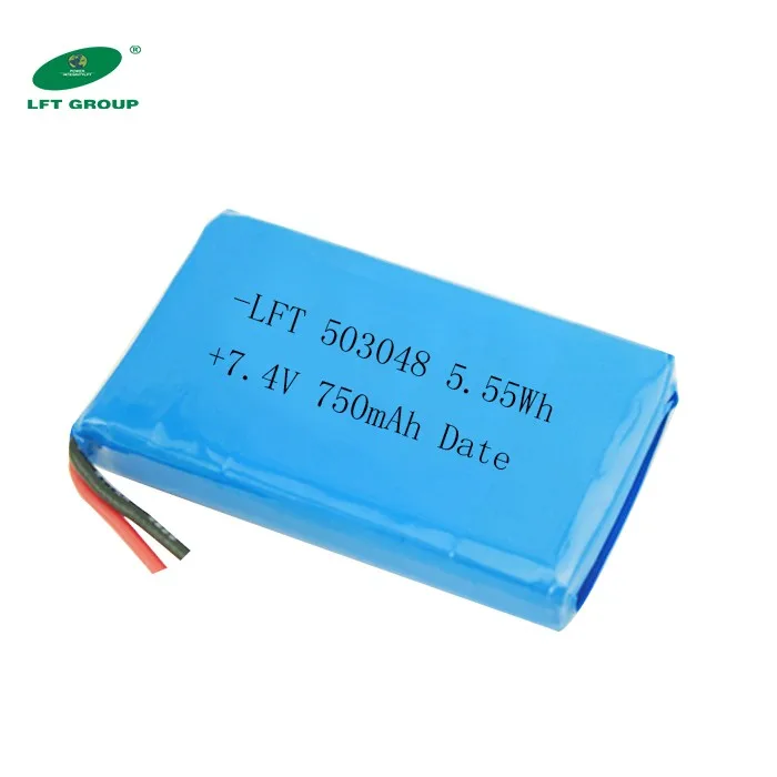 053048 503048 3.7v 750mah Lipo Battery Cells,7.4v 750mah Li-ion Battery ...