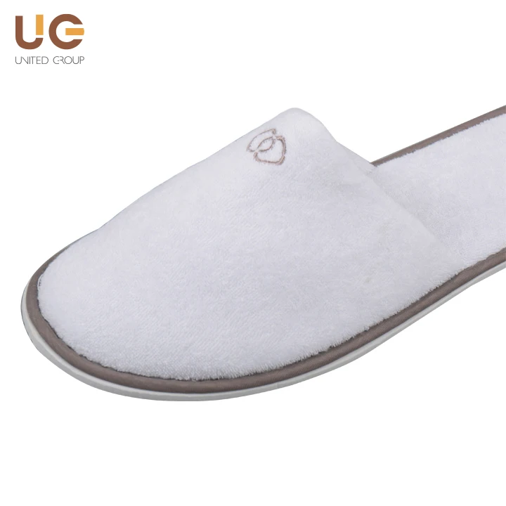 Sofitel Customized Terry Hotel Slippers With Logo - Buy Hotel Slippers ...