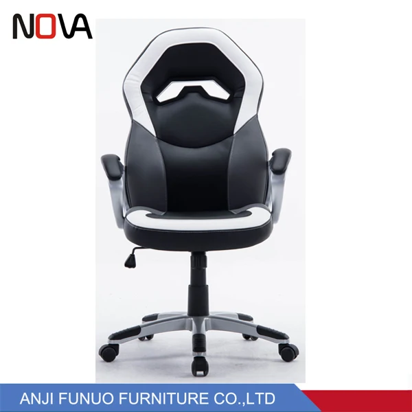 Nova Heated Leather Gaming Chair/racing Pc Chair For Gamer Wholesale Buy Leather Gaming Chair