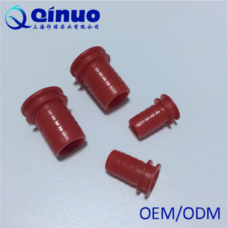 Custom Made Factory Price Pc Tube Insert For Plastic Pipe Red Insert