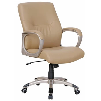 Synthetic Leather Executive Chair Conference Chair Price Middle Back Chair Office Furniture Heavy Weight Capacity Buy Chair Office Leather Executive