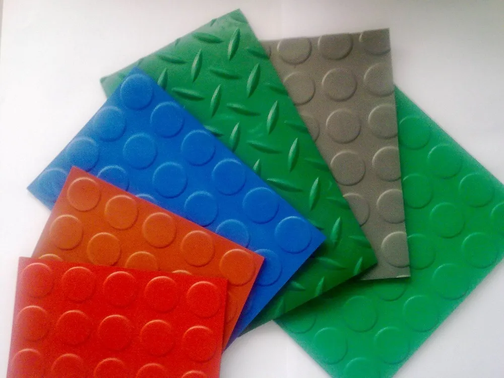 Green Round Stud Rubber Floor Mat/ Sheet Buy Round Stud Rubber Mat