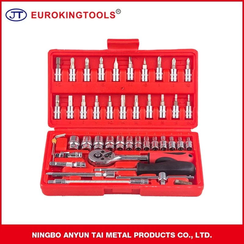 46 Pcs Box Tool Set Tools Kit For Household Repairing Buy Box Tools