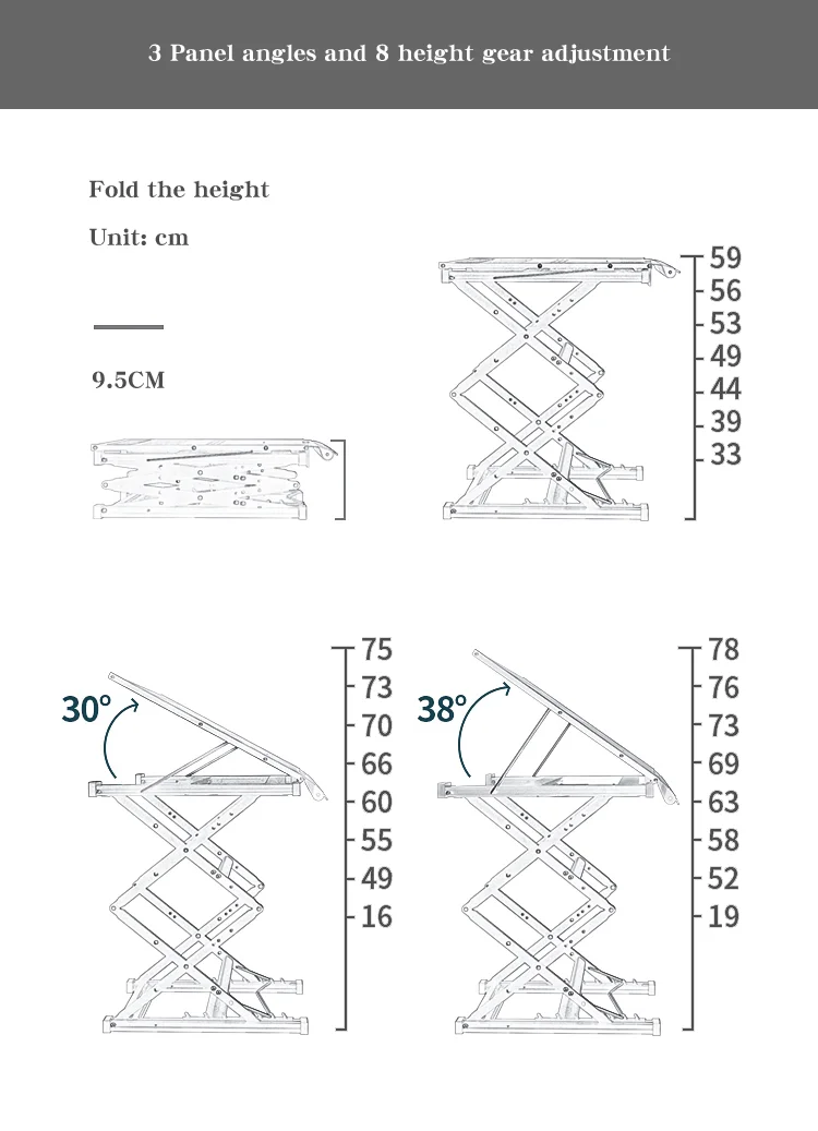Converter Ergonomic Sit To Stand Desk Gas Spring Office Workstation Anti Fatigue Stand Up Down Desk Sit Stand Workstation