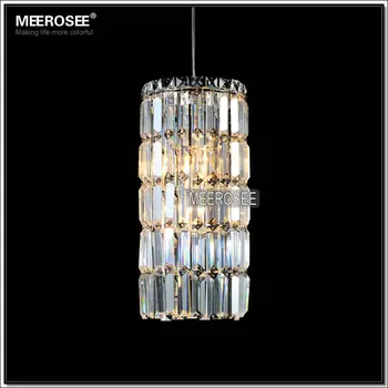 Small Modern Pendant Lights Crystal Hanging Lustre De Cristal Lamp