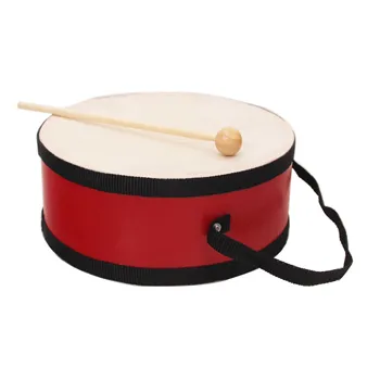 Drum Musical Percussin Instruments Red Small Indian Hand Drum - Buy ...