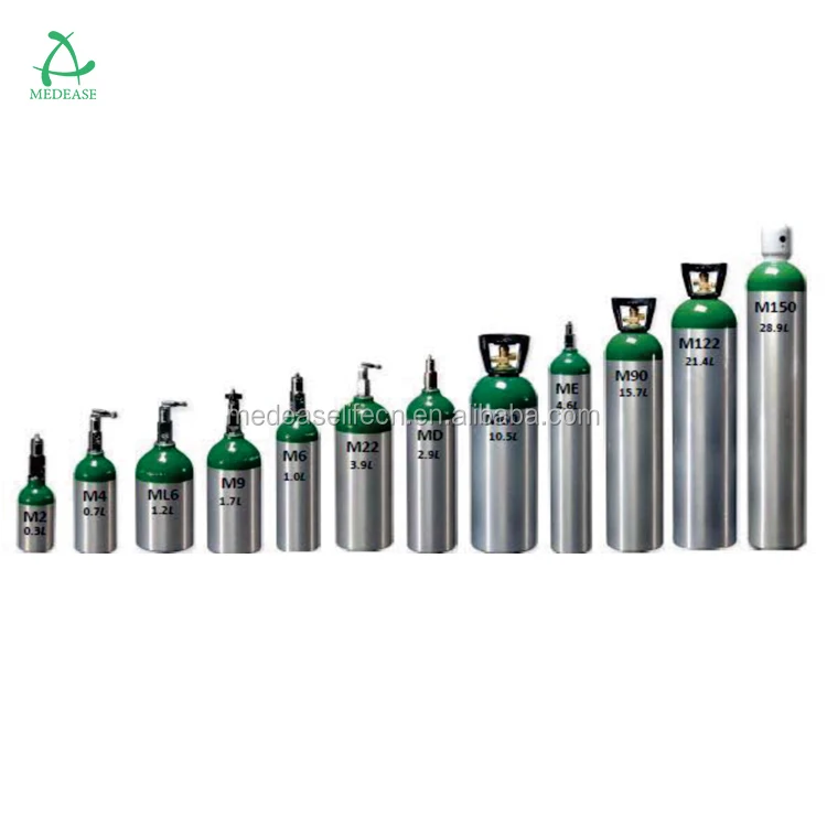 Aluminum Medical Oxygen Cylinder Tank Cga870 Valve - Buy Portable 