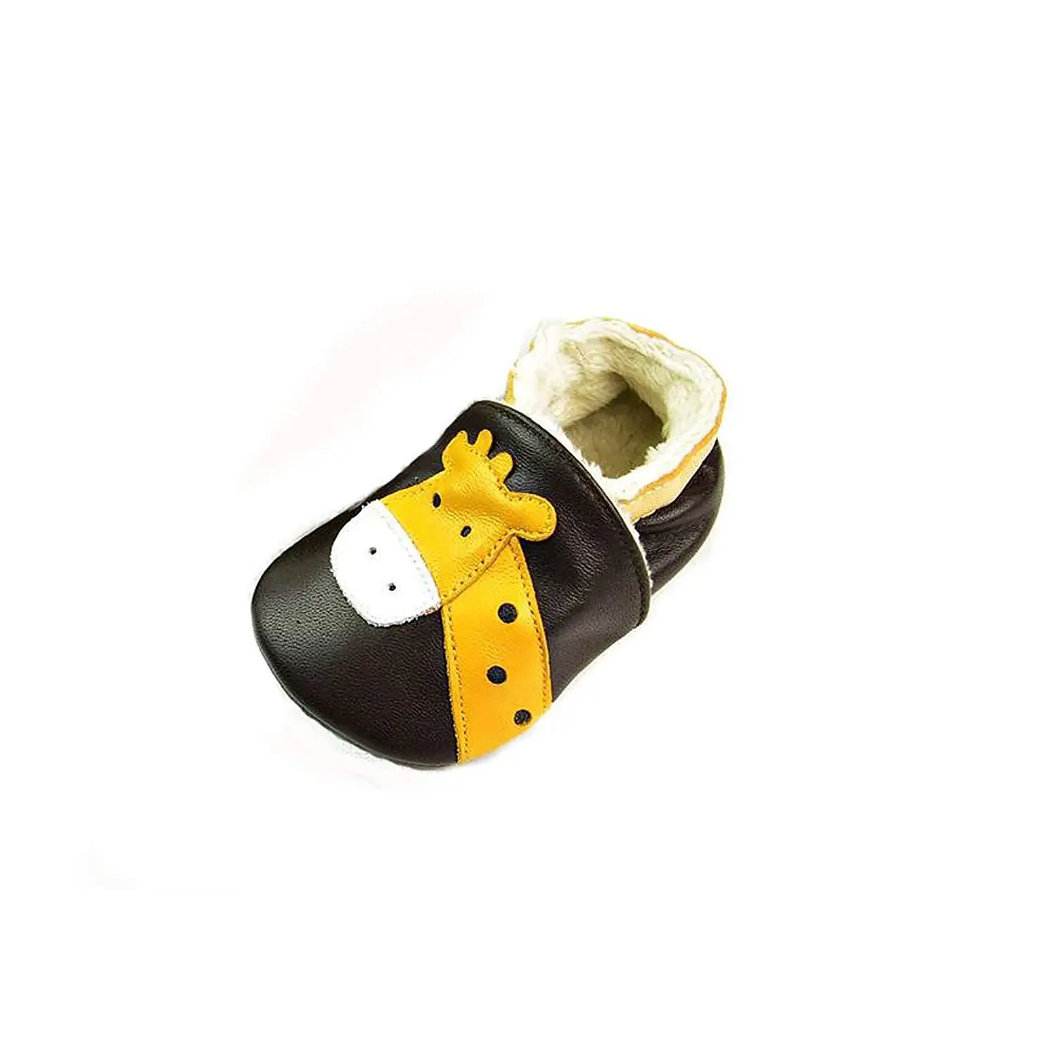 SAYOYO Baby Boy Girl Genuine Leather Soft Sole Sandals Summer Prewalker Toddler Shoes White