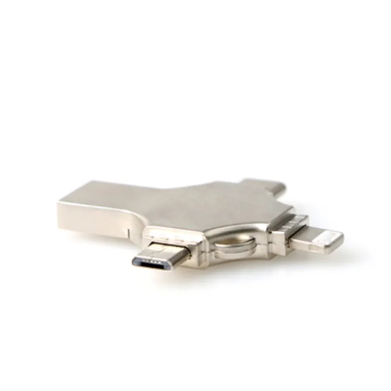 Otg Usb Flash Memory 4 In 1 Usb Flash Drive Micro Mobile Phone Pen Drive - ANKUX.COM
