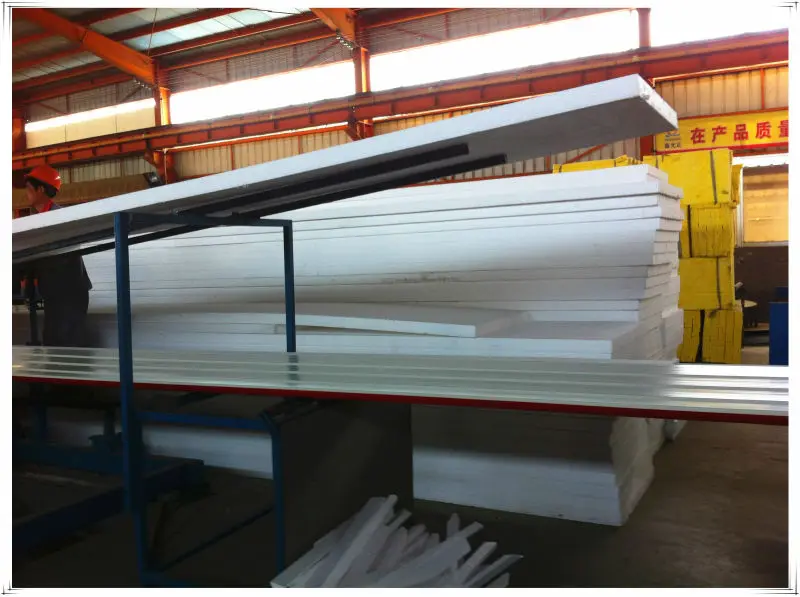 Chinese steel structure and sandwich panel project factory
