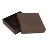 High quality black paper gift box custom luxury black box for beadings bracelet