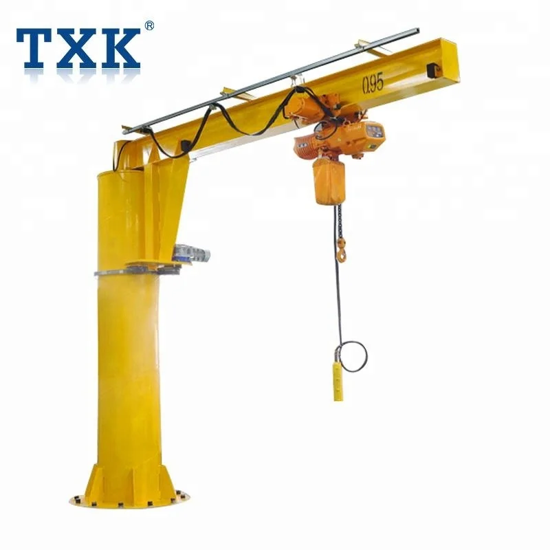 Txk 500kg 1t 2t 3t 5t Floor Mounted Jib Crane - Buy 500kg Jib Crane,1t ...