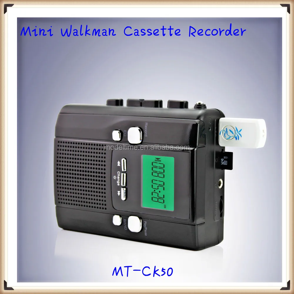 Portable Mini Walkman Cassette Recorder With Usb Sd - Buy Portable