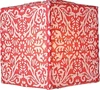 Fashionable red square paper lantern/chinese handmade lanterns