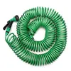 3/8 50ft No-Kink Tested EVA coil Garden Hose Extremely High Water Pressure with Solid