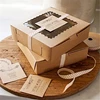 Ready goods cute cookies paper for food packaging box