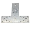 T shaped metal bracket and strap