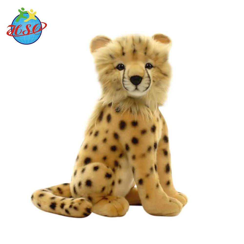 large cheetah stuffed animal