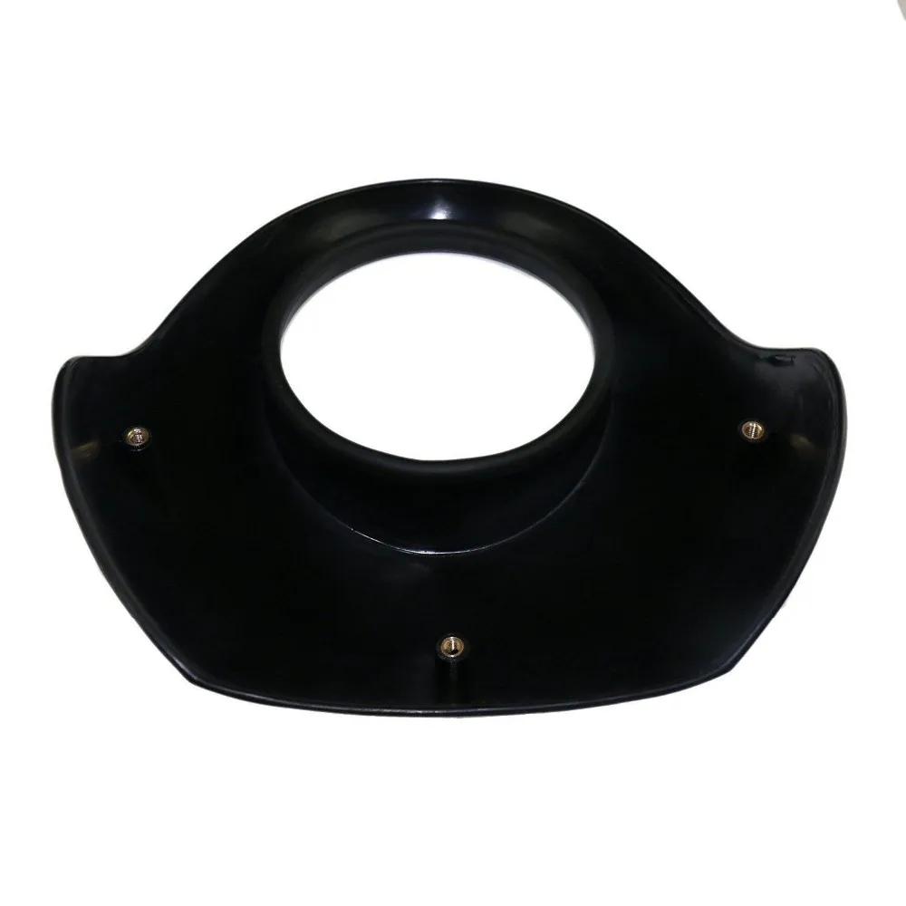 Universal Motorcycle Mask 5.75 Inch Headlight Fairing Custom Visor