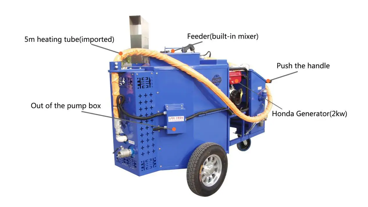 Asphalt Pavement Crack Repair Pothole Patching Machine - Buy Pothole ...