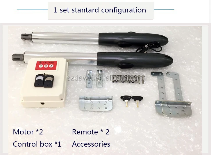 Dc24v Linear Actuator Dual Automatic Swing Gate Opener Buy Crank Gate