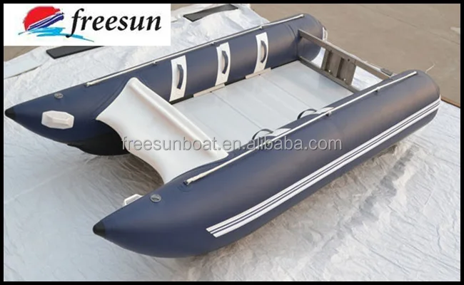 high speed inflatable catamaran