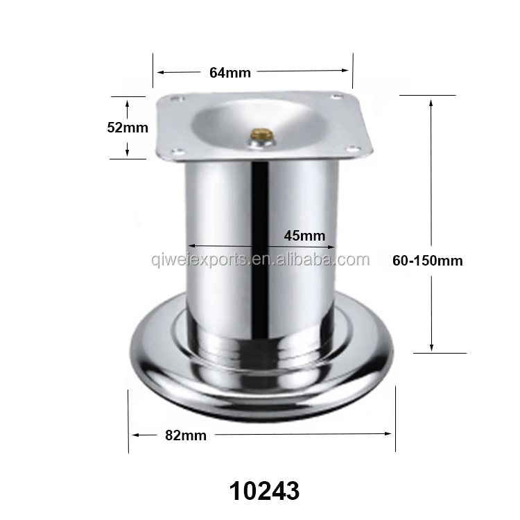 Chrome Sofa Screw Legs Iron Furniture Hardware Sofa Legs Buy Metal
