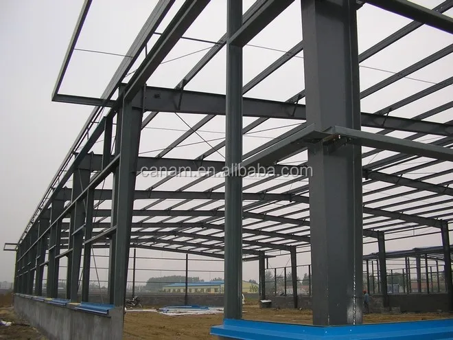 Large span steel structure warehouse light steel warehouse