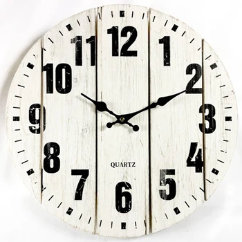 Wall Clock Large Extra Rustic Mdf Art Wall Clock Large Extra Rustic Mdf Art