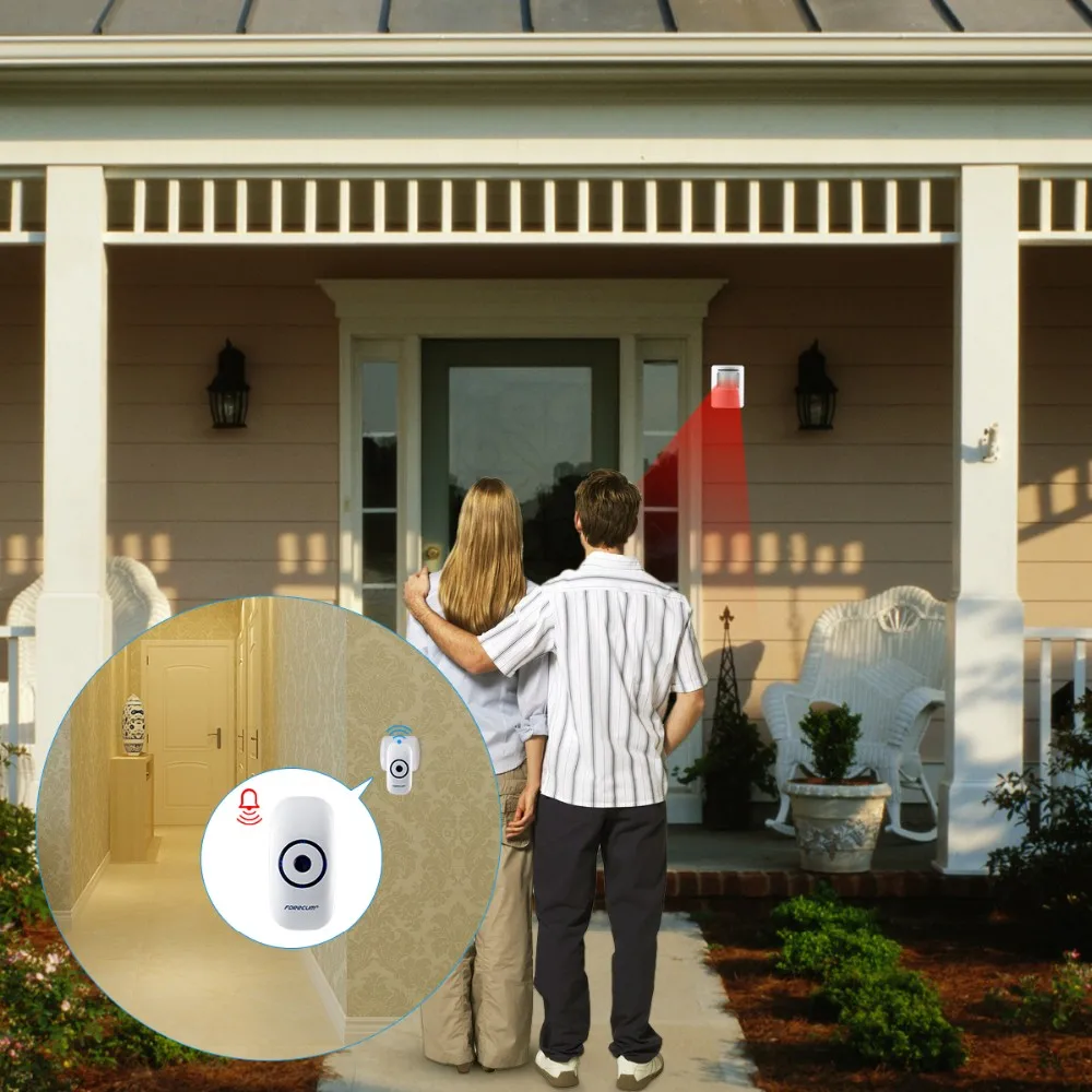 New Arrival Pir Motion Sensor Door Bell And Infrared Induction Doorbell