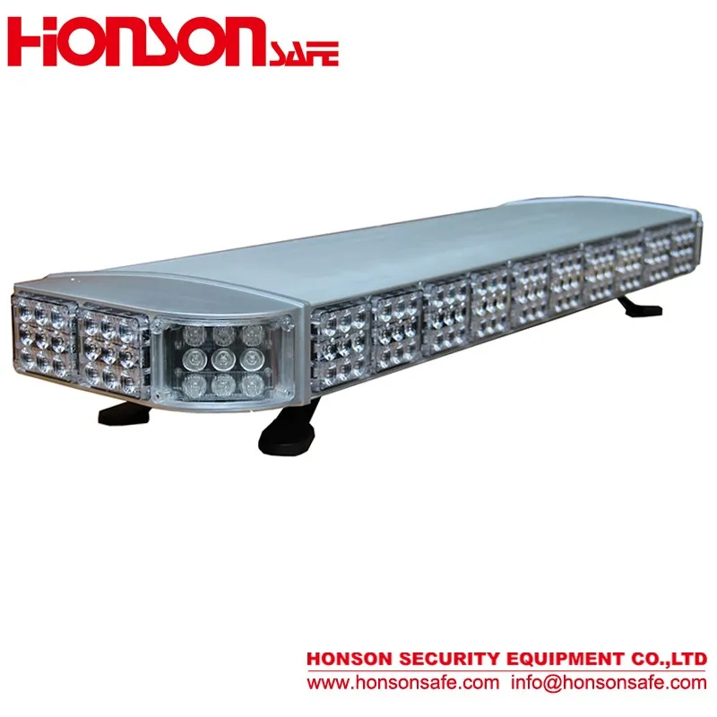 Double Row Led Full Length Warning Police Light Bar Vehicle Used Police