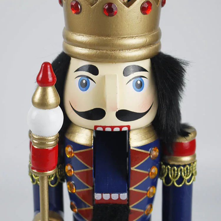 Handmade Wholesale Antique Christmas Gift,Indoor Wooden Nutcracker Doll