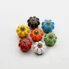 single hole cabinet door ceramic pull handle and pumpkin knobs