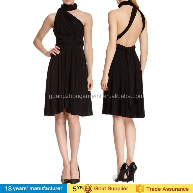 infinity dress above the knee length