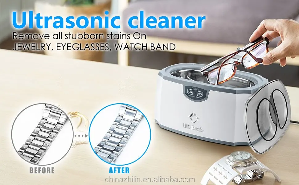 Wholesale ultrasound washing machine home use portable jewelry denture ultrasonic cleaner