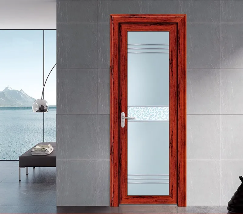 Aluminium Single Leaf Interior Casement Glass Hinged Doors Buy Smoked