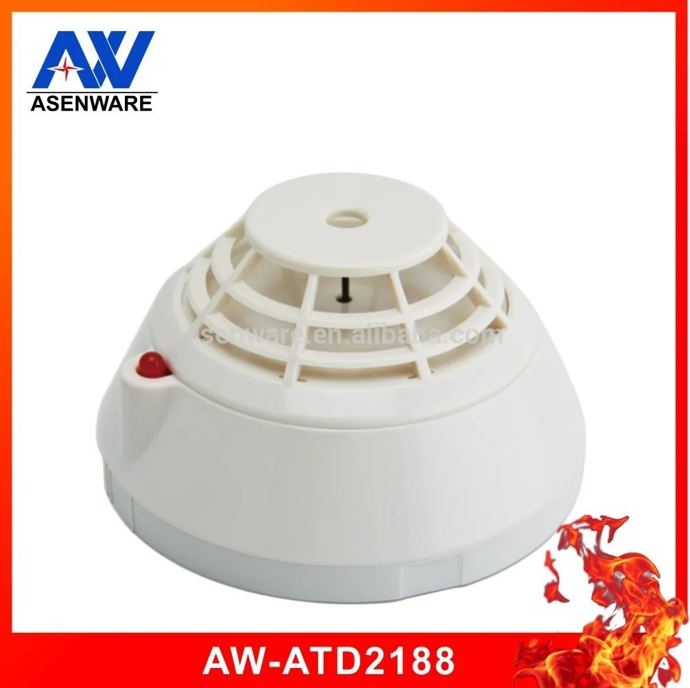 AW-ATD2188 Fire Alarm System Addressable Fixed Temperature Heat Detector