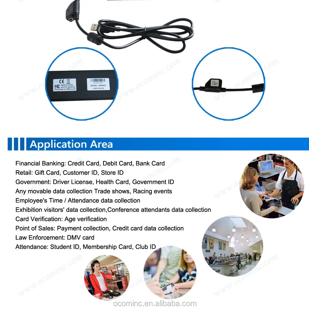 Drivers license swipe data collection center