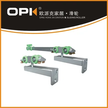 Wood Door Hanging Sliding Roller With Dampe View Rollers Wood Door Hanging Sliding Roller With Dampe
