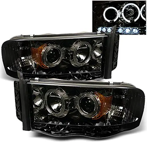 Dodge Ram 1500 Led Headlights Find Get Quotations For 2002 2005 Dodge Ram 1500 2003 2500 3500 Smoke Dual