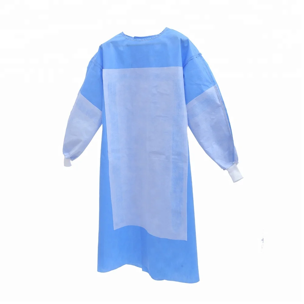 Disposable General Surgical Gowns Sms Nonweave Fabrics Sterile