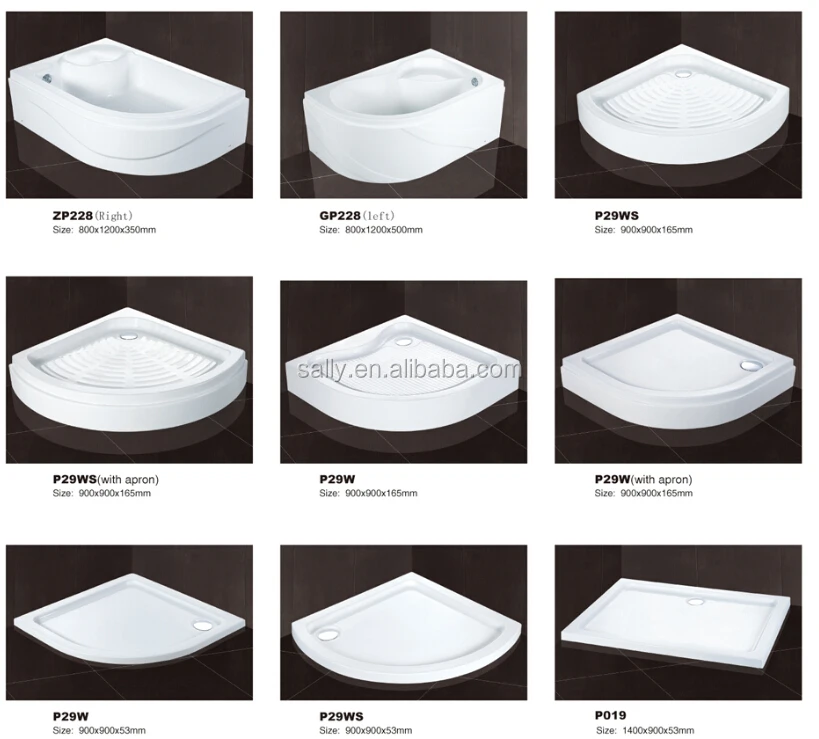 панель поддона душевой кабины