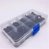 Flat Washers Plastic Box Kits Nylon Black M2 M2.5 M3 M4 M5 M6 M8